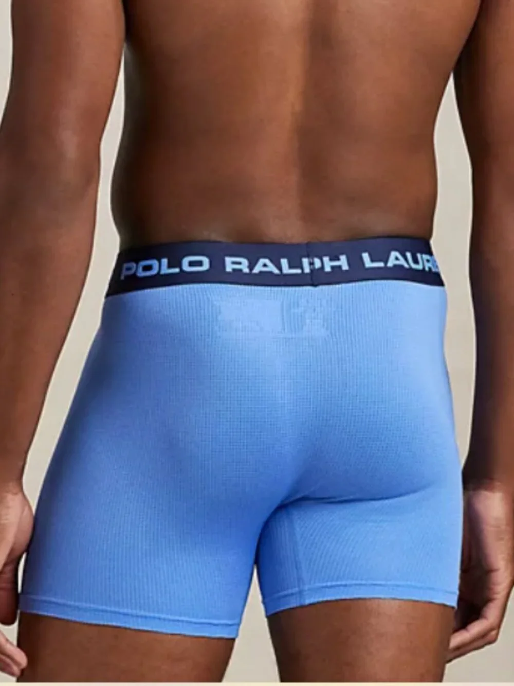 Polo Ralph Lauren Men's Boxer L Perfect Pouch Elastic Waist  Briefs Blue NWT